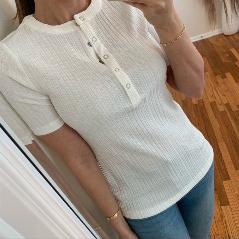 ๐๐ Reposh Kason Snap Henley Top - Picture 3 of 6